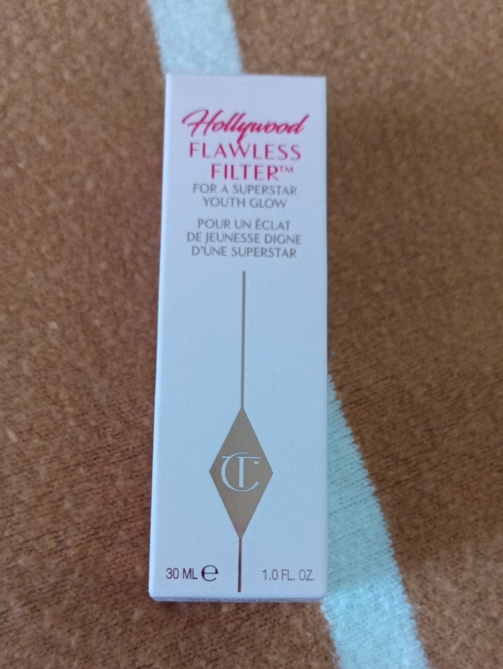 Charlotte Tilbury Hollywood Flawless Filter - Soft Pink & Gold Packaging